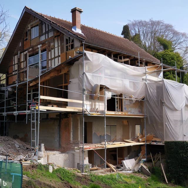 Rénovation d'une maison