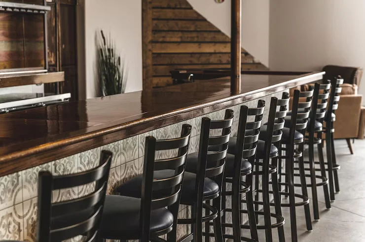 Aménagement d'un bar