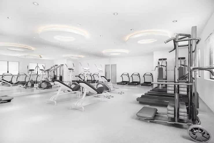 Rénovation d'une salle de sport