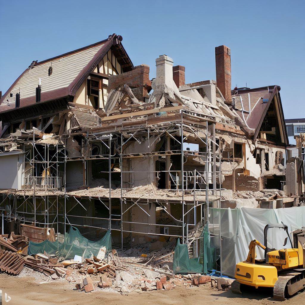 Rénovation d'un immeuble